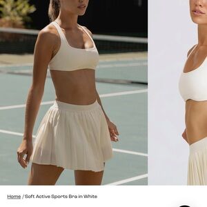 Bo+Tee Soft Active Sports Bra S